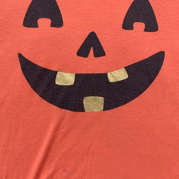 Halloween orange pumpkin t-shirt - Picture 2 of 3